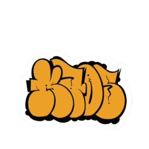 Urban Graffiti Kiss-Cut Stickers | Trendy Decals for Laptops, Water Bottles, Phone Cases, and More | Perfect for Artsy Gifts!